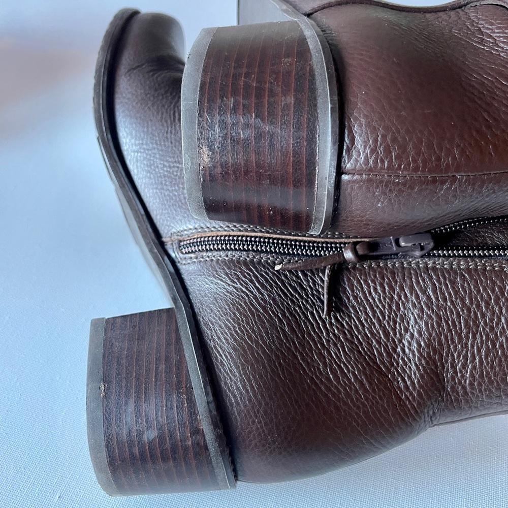Stuart Weitzman Leather Booties - Picture 7 of 8
